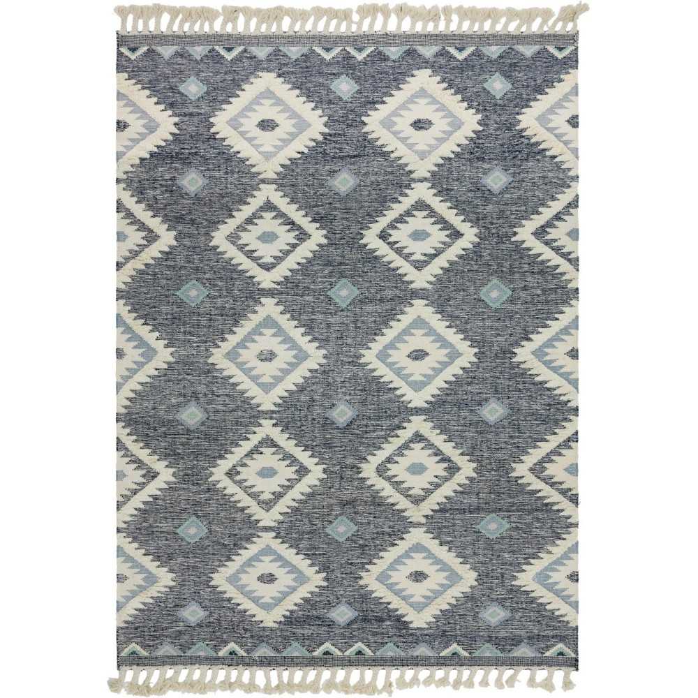 Rug Unique Loom Mesa Navy Blue Rectangular 9' 0 x 12' 0 Rug Unique Loom Mesa Navy Blue Rectangular 9' 0 x 12' 0