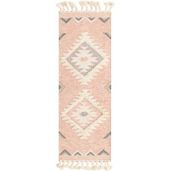 Rug Unique Loom Mesa Pink Runner 2' 2 x 6' 0