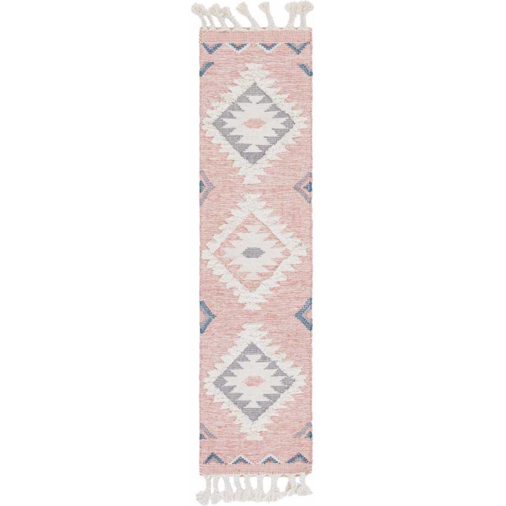 Rug Unique Loom Mesa Pink Runner 2' 2 x 8' 2