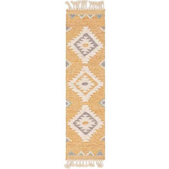 Rug Unique Loom Mesa Yellow Runner 2' 2 x 8' 2