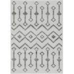 Rug Unique Loom Moroccan Trellis Ivory Rectangular 2' 2 x 3' 0