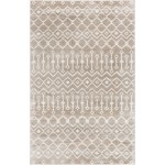 Rug Unique Loom Moroccan Trellis Beige Rectangular 5' 0 x 8' 0