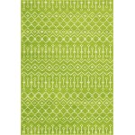 Rug Unique Loom Moroccan Trellis Green Rectangular 6' 0 x 9' 0