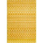 Rug Unique Loom Moroccan Trellis Yellow Rectangular 6' 0 x 9' 0