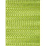 Rug Unique Loom Moroccan Trellis Green Rectangular 8' 0 x 11' 0