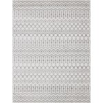 Rug Unique Loom Moroccan Trellis Ivory Rectangular 9' 0 x 12' 0