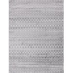 Rug Unique Loom Moroccan Trellis Dark Gray Rectangular 9' 10 x 13' 0