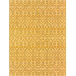 Rug Unique Loom Moroccan Trellis Yellow Rectangular 9' 10 x 13' 0