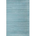 Rug Unique Loom Moroccan Trellis Teal Rectangular 10' 8 x 16' 5