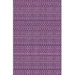 Rug Unique Loom Moroccan Trellis Violet Rectangular 10' 8 x 16' 5
