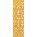 Rug Unique Loom Moroccan Trellis Yellow Runner 2' 0 x 6' 7