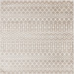 Rug Unique Loom Moroccan Trellis Beige Square 8' 0 x 8' 0