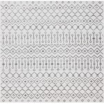 Rug Unique Loom Moroccan Trellis Ivory Square 8' 0 x 8' 0