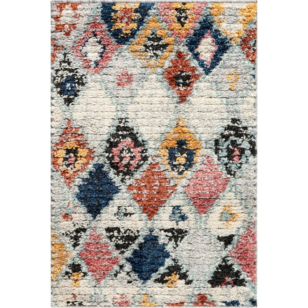 Rug Unique Loom Morocco Ivory Rectangular 2' 2 x 3' 0 Rug Unique Loom Morocco Ivory Rectangular 2' 2 x 3' 0