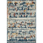 Rug Unique Loom Morocco Multi Rectangular 4' 0 x 6' 0