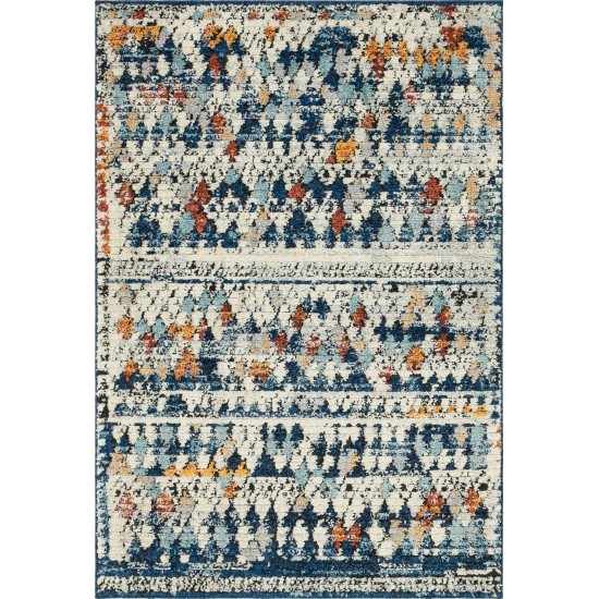 Rug Unique Loom Morocco Multi Rectangular 4' 0 x 6' 0