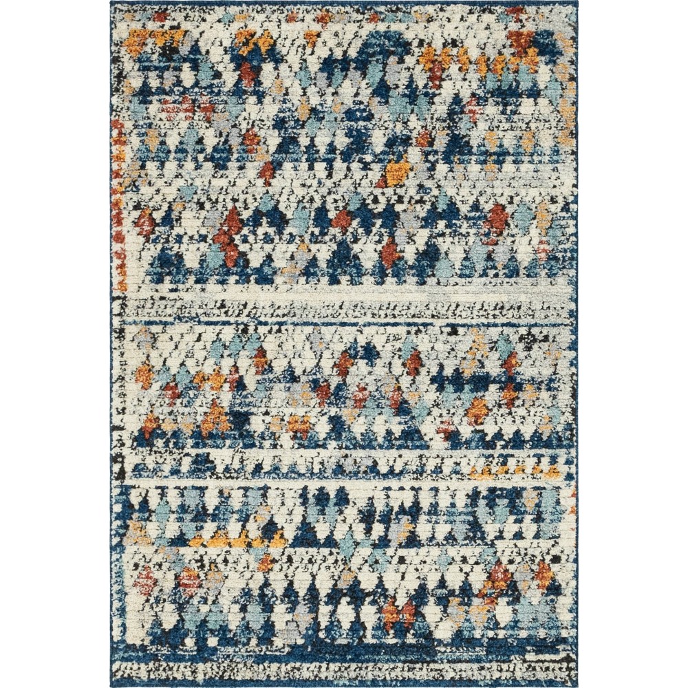 Rug Unique Loom Morocco Multi Rectangular 4' 0 x 6' 0 Rug Unique Loom Morocco Multi Rectangular 4' 0 x 6' 0