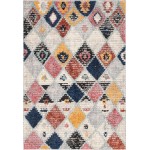 Rug Unique Loom Morocco Ivory Rectangular 4' 0 x 6' 0