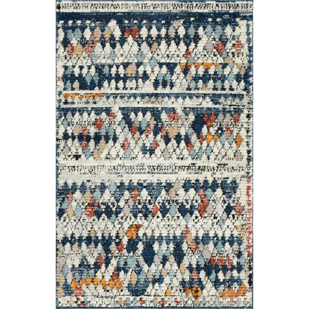 Rug Unique Loom Morocco Multi Rectangular 5' 0 x 8' 0 Rug Unique Loom Morocco Multi Rectangular 5' 0 x 8' 0