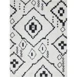 Rug Unique Loom Morocco Ivory Rectangular 9' 0 x 12' 0