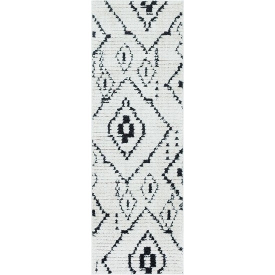 Rug Unique Loom Morocco Ivory Runner 2' 2 x 6' 0