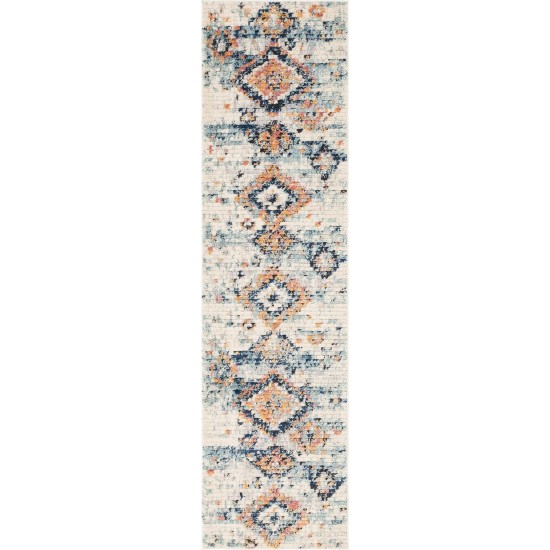 Rug Unique Loom Morocco Ivory Runner 2' 7 x 10' 0