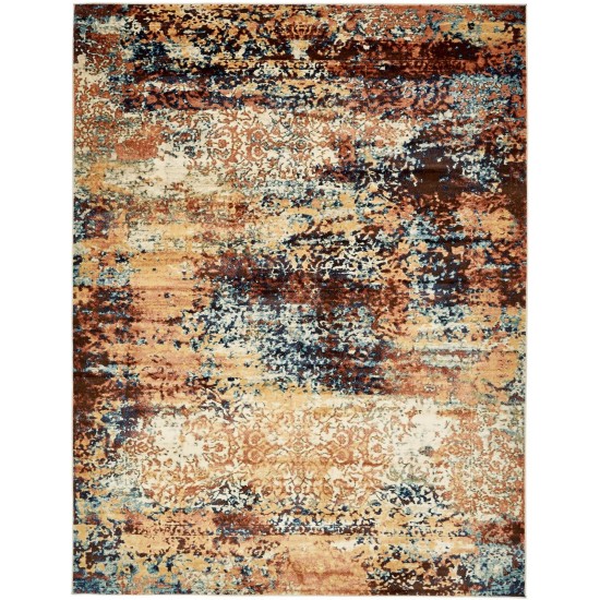 Rug Unique Loom Mystic Peach Rectangular 9' 0 x 12' 0