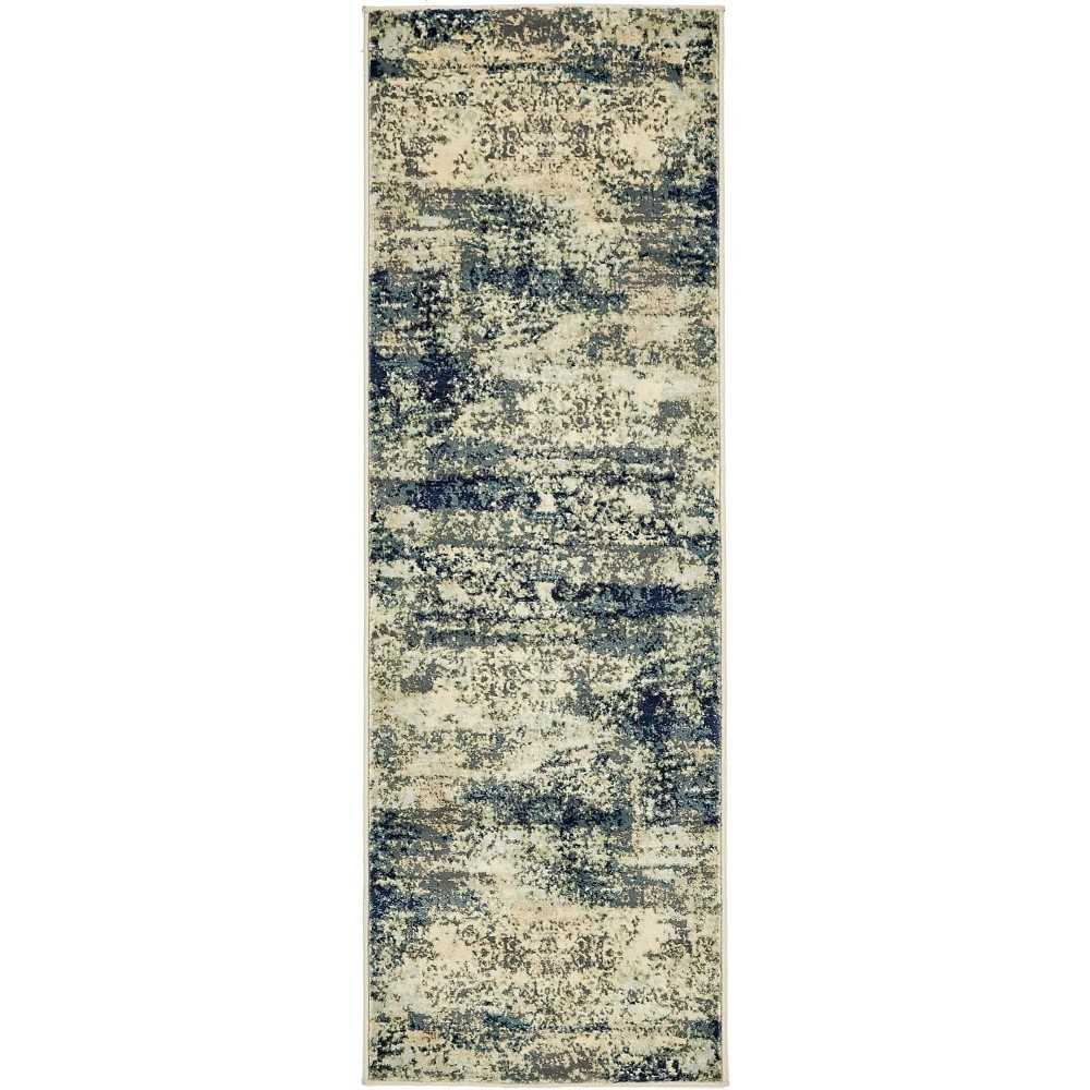 Rug Unique Loom Mystic Gray Runner 2' 0 x 6' 0