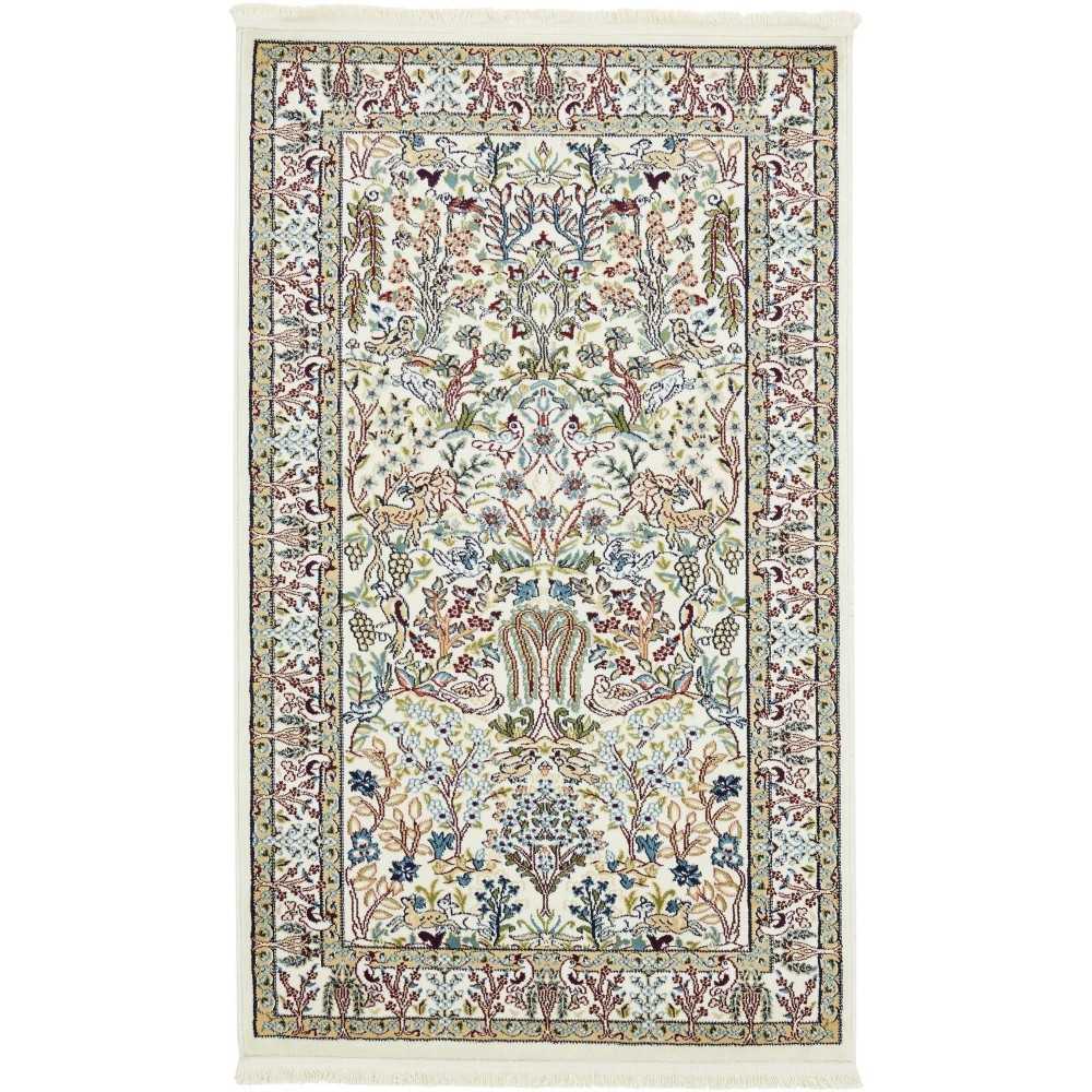 Rug Unique Loom Narenj Ivory Rectangular 3' 0 x 5' 0 Rug Unique Loom Narenj Ivory Rectangular 3' 0 x 5' 0