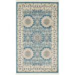 Rug Unique Loom Narenj Blue Rectangular 3' 0 x 5' 0