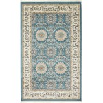 Rug Unique Loom Narenj Blue Rectangular 5' 0 x 8' 0