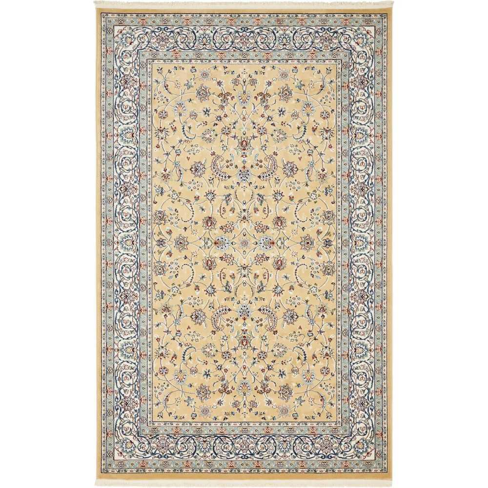 Rug Unique Loom Narenj Tan Rectangular 5' 0 x 8' 0 Rug Unique Loom Narenj Tan Rectangular 5' 0 x 8' 0