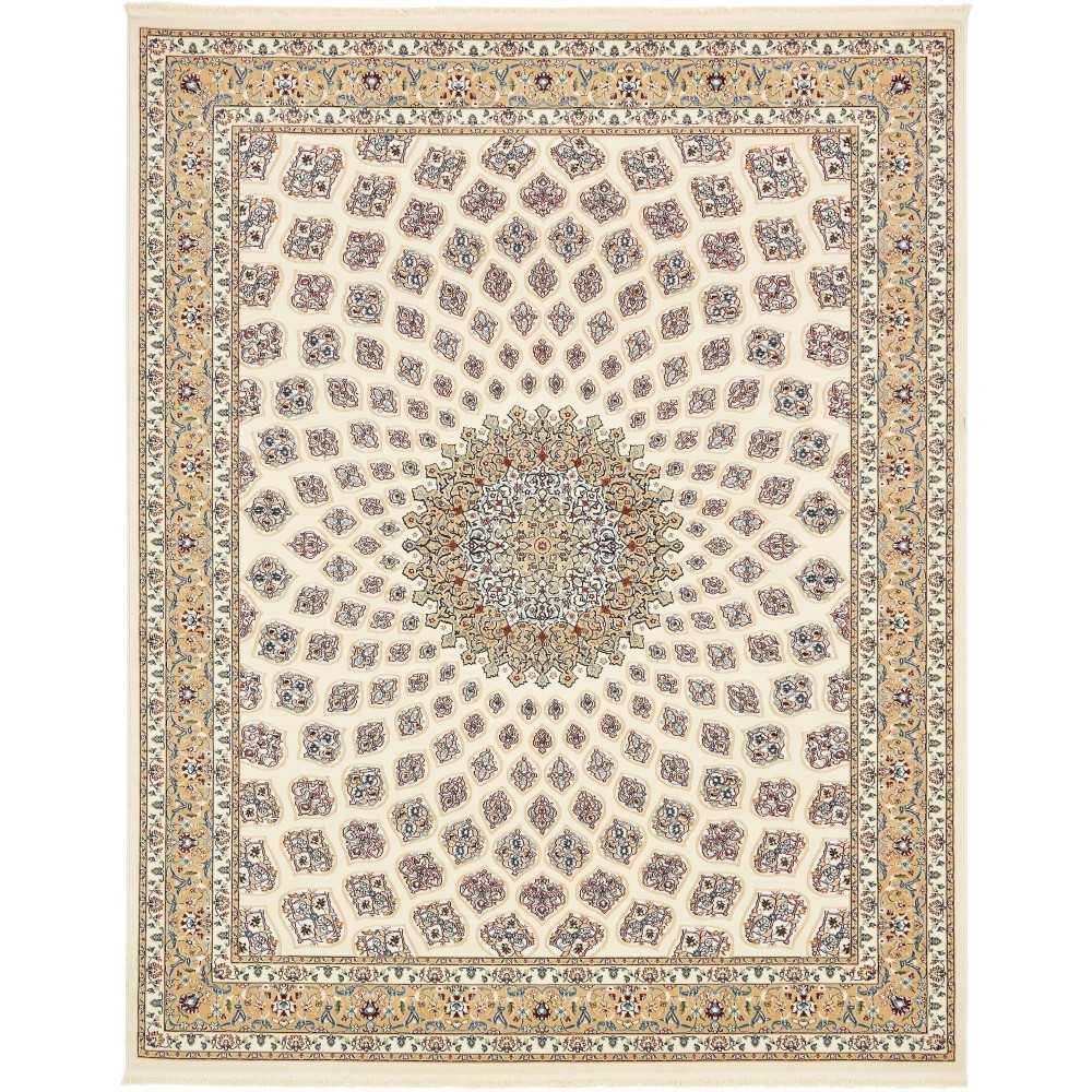 Rug Unique Loom Narenj Ivory Rectangular 8' 0 x 10' 0 Rug Unique Loom Narenj Ivory Rectangular 8' 0 x 10' 0