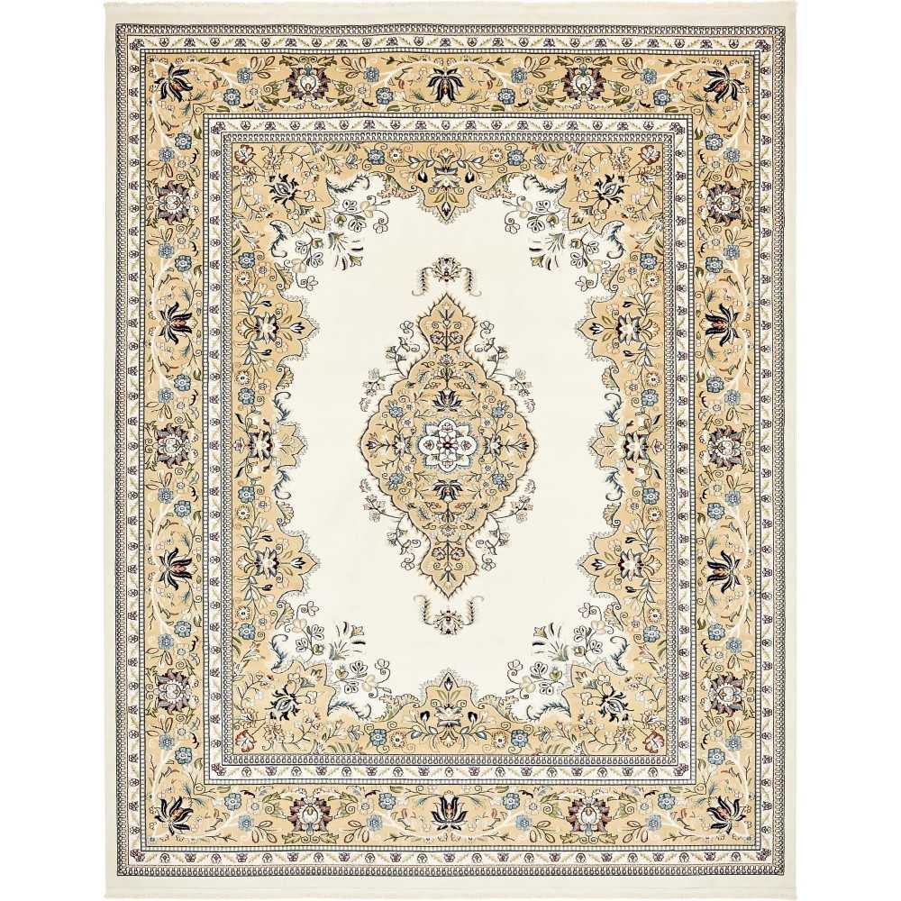 Rug Unique Loom Narenj Ivory Rectangular 8' 0 x 10' 0 Rug Unique Loom Narenj Ivory Rectangular 8' 0 x 10' 0