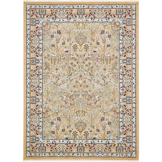 Rug Unique Loom Narenj Beige Rectangular 10' 0 x 13' 0