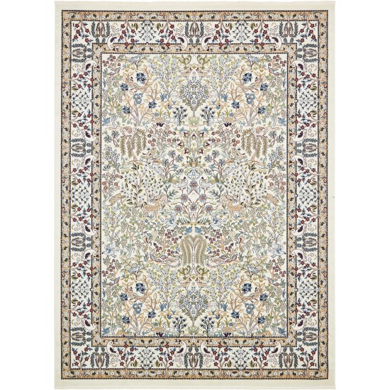 Rug Unique Loom Narenj Ivory Rectangular 10' 0 x 13' 0