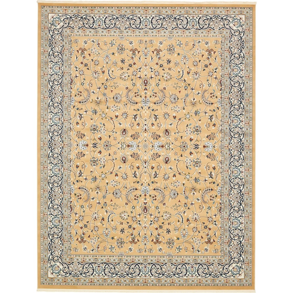 Rug Unique Loom Narenj Tan Rectangular 10' 0 x 13' 0 Rug Unique Loom Narenj Tan Rectangular 10' 0 x 13' 0