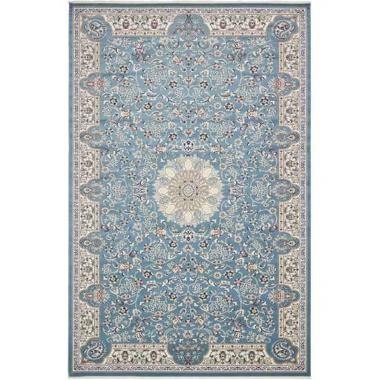 Rug Unique Loom Narenj Blue Rectangular 13' 0 x 19' 8