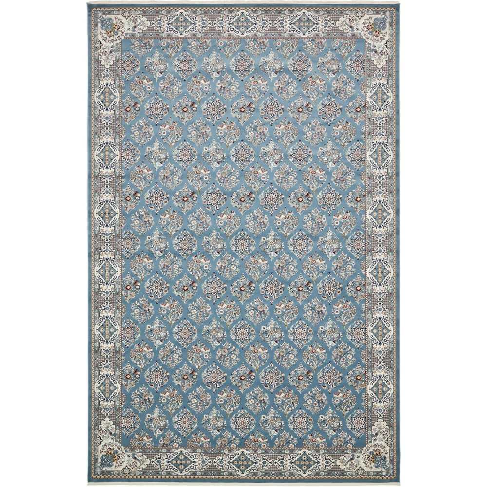 Rug Unique Loom Narenj Blue Rectangular 13' 0 x 19' 8