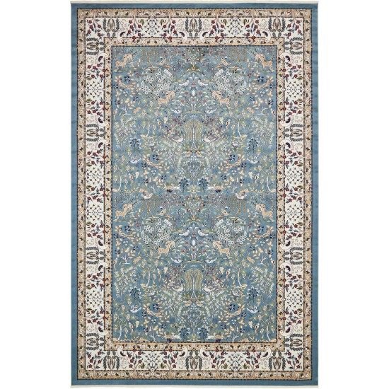 Rug Unique Loom Narenj Blue Rectangular 13' 0 x 19' 8