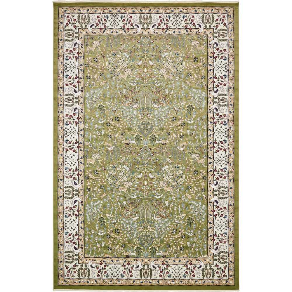 Rug Unique Loom Narenj Green Rectangular 13' 0 x 19' 8 Rug Unique Loom Narenj Green Rectangular 13' 0 x 19' 8