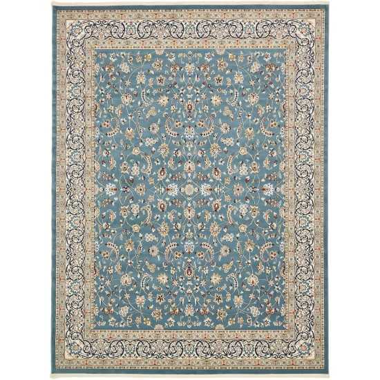 Rug Unique Loom Narenj Blue Rectangular 13' 0 x 19' 8