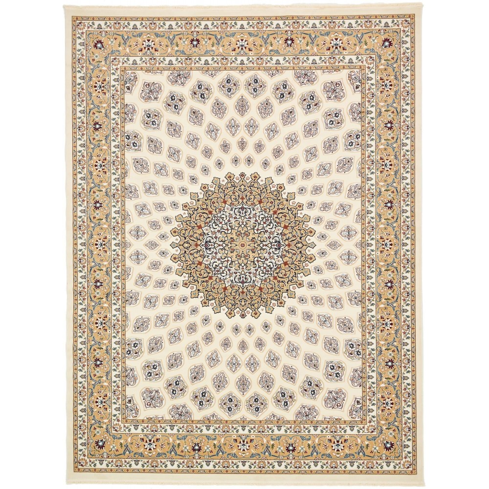 Rug Unique Loom Narenj Ivory Rectangular 13' 0 x 19' 8