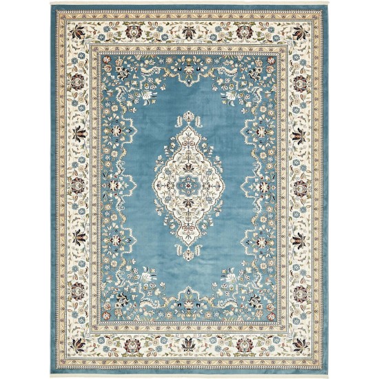 Rug Unique Loom Narenj Blue Rectangular 13' 0 x 19' 8