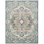 Rug Unique Loom Narenj Blue Rectangular 13' 0 x 19' 8