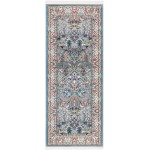 Rug Unique Loom Narenj Blue Runner 2' 6 x 6' 0
