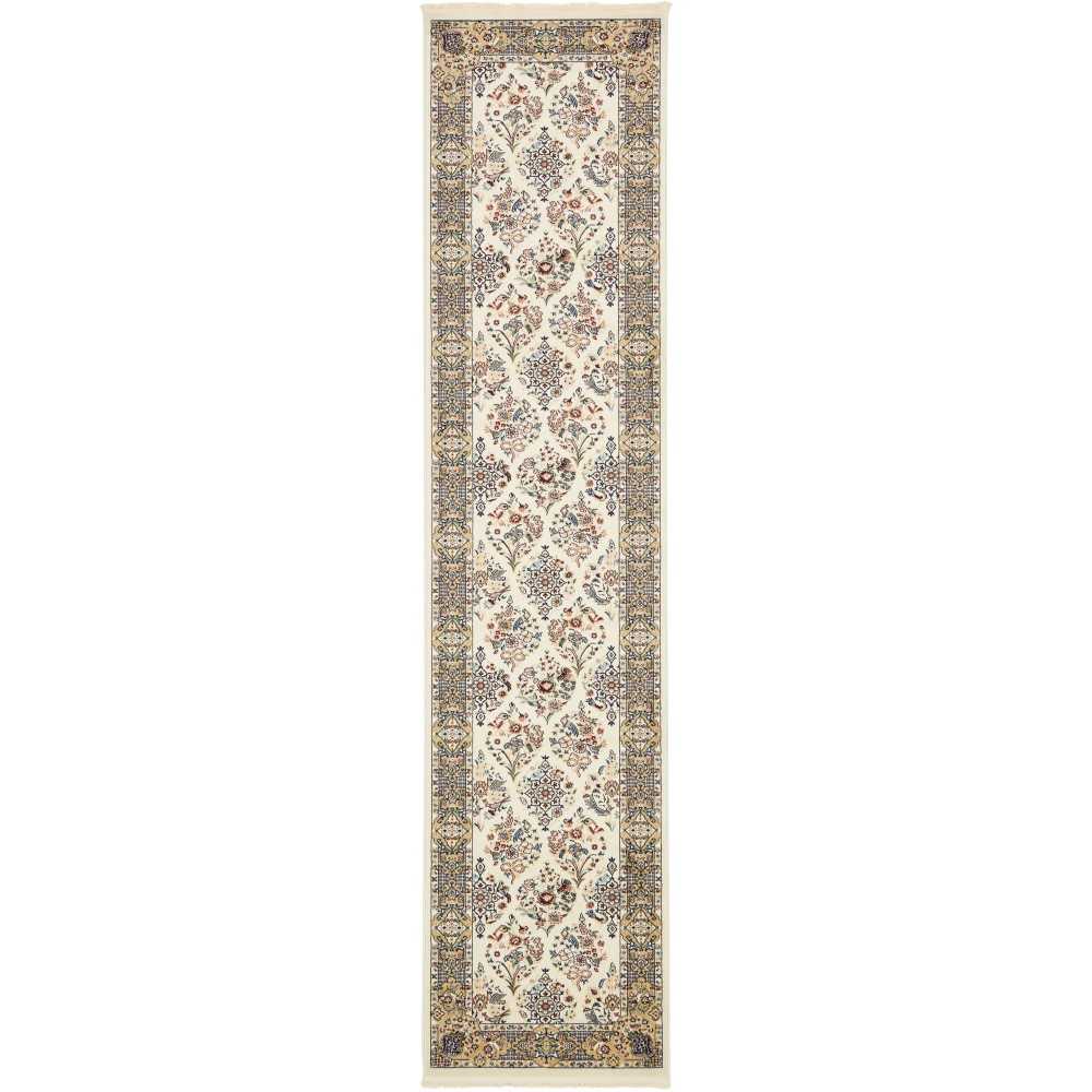 Rug Unique Loom Narenj Ivory Runner 3' 0 x 13' 0