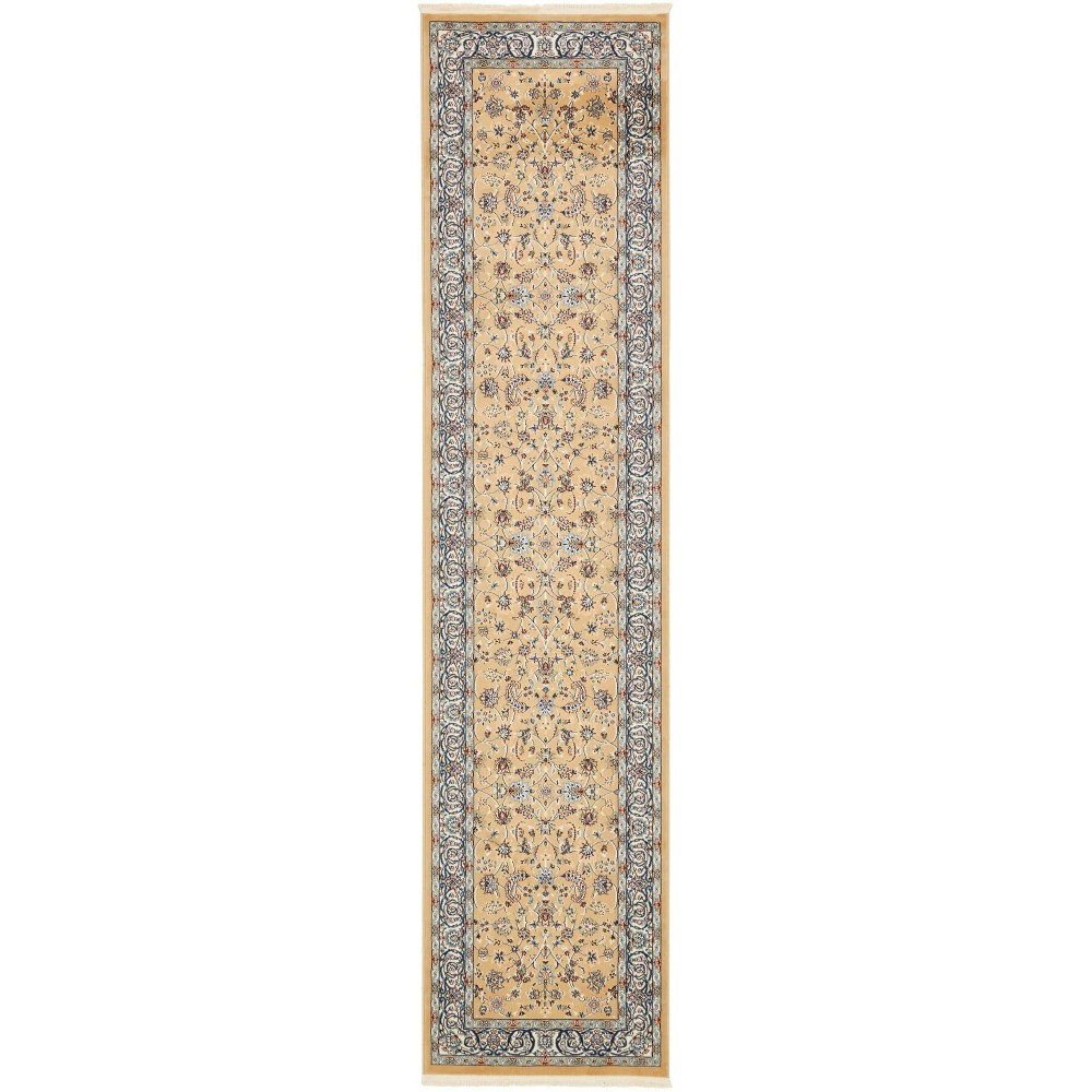 Rug Unique Loom Narenj Tan Runner 3' 0 x 13' 0