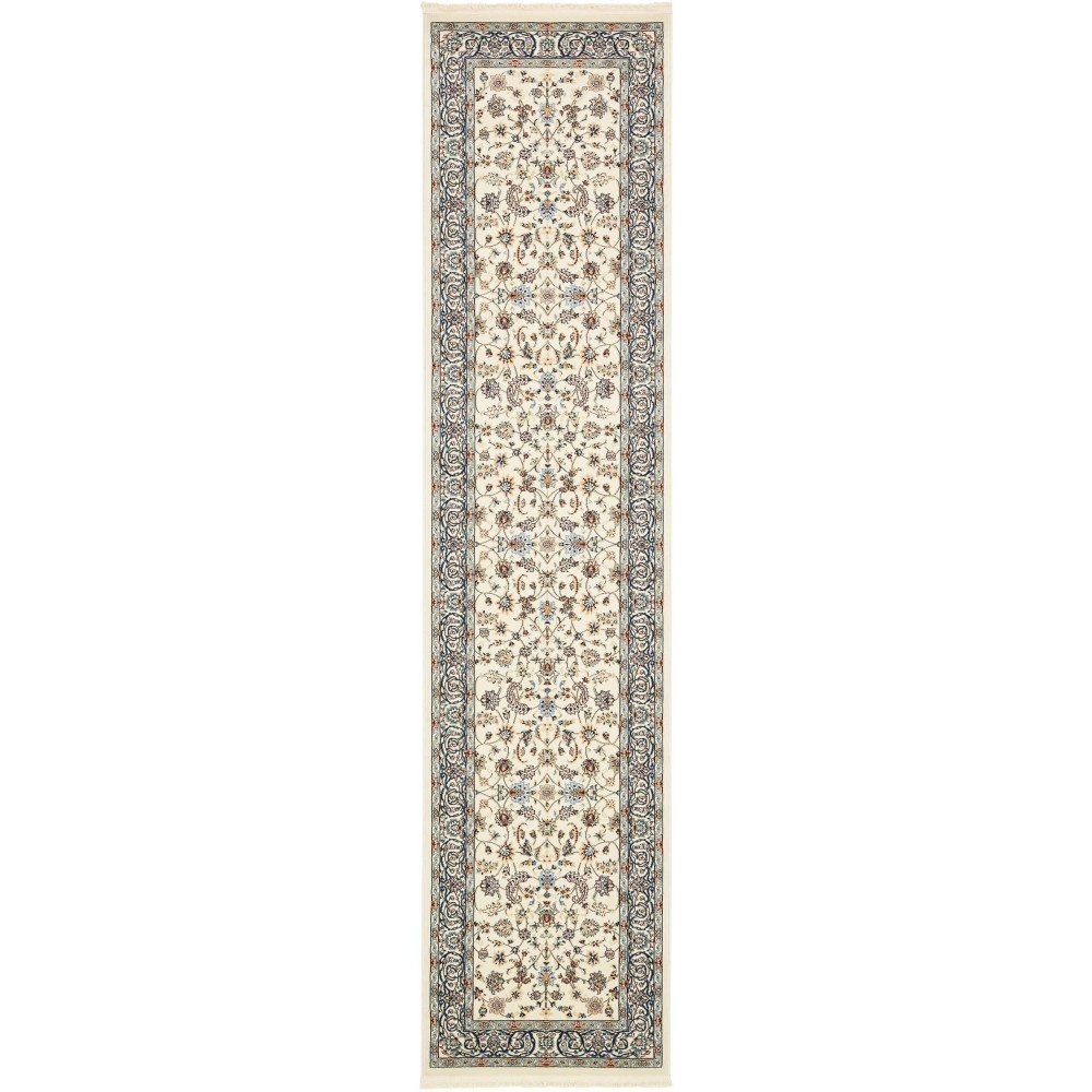 Rug Unique Loom Narenj Ivory Runner 3' 0 x 13' 0