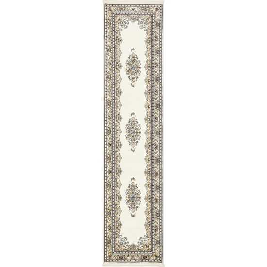 Rug Unique Loom Narenj Ivory Runner 3' 0 x 13' 0